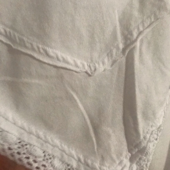 Color Me Cotton white top (made in USA ) - Picture 8 of 16